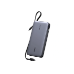 UGREEN 55995B 165W 25000mAh Laptop Charging Power Bank with Built-in Dual Type-C Cable
