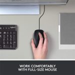 Logitech B100 Wired USB Optical Mouse - Image 4