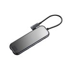 Baseus UCN3275 Mirror Series USB Type-C to USB 3.0*3+HDMI+RJ45+PD Hub Adapter