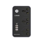 LDNIO SC3412 3 Power Socket + 20W USB-C PD + 3 USB QC3.0 Extension Power Cord