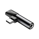 Baseus L41 Type-C to Type-C and 3.5mm Audio Female Adapter