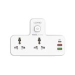 LDNIO SC2311 2 Port with 1 USB-C and 2 USB-A Power Socket