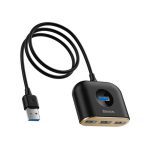 Baseus Square Round 4-in-1 USB Hub Adapter