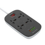 LDNIO SC4407 Defender Series 4 Power Socket + 4 USB Extension Power Cord - Image 5