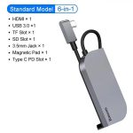 Baseus Bolt 6-in-1 Multifunctional Type-C Hub - Image 4