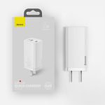 Baseus GaN2 Lite C+C 65W US 2 Pin Quick Charger - Image 3