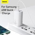 Baseus GaN2 Lite C+C 65W US 2 Pin Quick Charger - Image 5