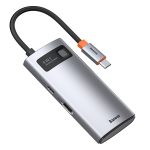Baseus Metal Gleam Series 4-in-1 Multifunctional Type-C Hub Adapter - Image 4