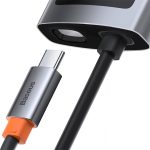 Baseus Metal Gleam Series 4-in-1 Multifunctional Type-C Hub Adapter - Image 5