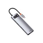 Baseus Metal Gleam Series 8-in-1 Multifunctional Type-C Hub Adapter - Image 2