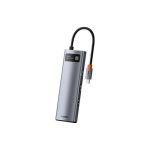 Baseus Metal Gleam Series 8-in-1 Multifunctional Type-C Hub Adapter - Image 3
