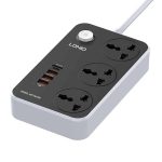 LDNIO SC3412 3 Power Socket + 20W USB-C PD + 3 USB QC3.0 Extension Power Cord - Image 3