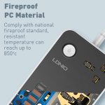 LDNIO SC3412 3 Power Socket + 20W USB-C PD + 3 USB QC3.0 Extension Power Cord - Image 5