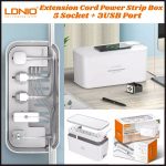 LDNIO SK5365 5 Power Socket + 3 USB Management Power Strip Box - Image 4