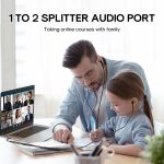 JOYROOM SY-A04 Headphone Male to 2 Female Y-Splitter Audio Cable - Image 6
