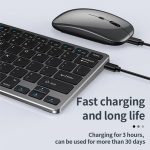 CoTEetCI Dual Mode Bluetooth Wireless Mouse and Keyboard Combo - Image 2