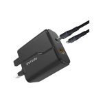 Porodo PD and QC 18W Wall Charger with Braided Type-C to Lightning Cable