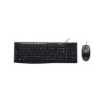 Logitech MK200 Media Corded Keyboard And Mouse Combo