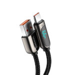 Baseus Digital Display 66W Fast Charging USB to Type-C Cable - Image 2
