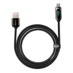 Baseus Digital Display 66W Fast Charging USB to Type-C Cable - Image 3