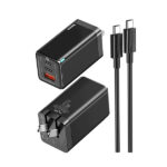 Baseus GaN3 Pro 65W 2C+U Fast Charger With Cable - Image 3