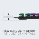 Armaggeddon SMK-2C PsychFalconet Low-Profile Mechanical Gaming Keyboard - Image 5