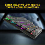 Armaggeddon SMK-6C PsychKestrel Low-Profile Mechanical Gaming Keyboard - Image 4