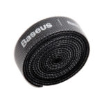 Baseus Colourful Circle Black Velcro Strap Cable Organizer