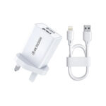 WK WP-U119 Upine Series 10W Dual USB Charger with USB to Lightning Cable