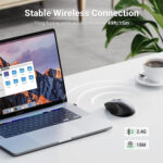 UGREEN Ergonomic Bluetooth Wireless Mouse - Image 3