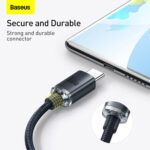 Baseus Crystal Shine Series 100W Fast Charging USB to Type-C Cable - Image 2