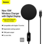 Baseus Simple Mini2 15W Magnetic Wireless Charger - Image 3