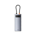 Baseus Metal Gleam Series 7 Port USB 3.0 x 3 + HDMI x 1 + PD 100W x 1 + SD x 1 + TF x 1 Hub Adapter
