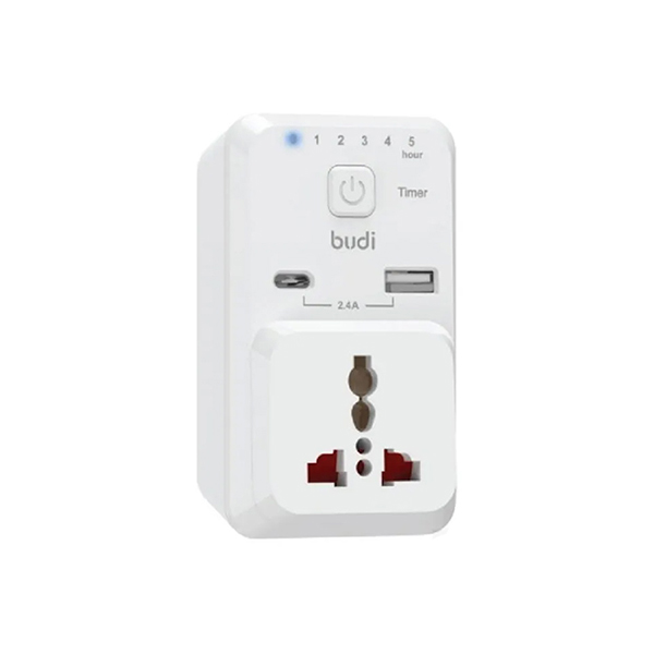 Budi 12W Timer Home Charger