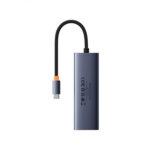 Baseus Ultra Joy Series 6 Port USB 3.0 x 3 + RJ45 x 1 + HDMI x 1 + PD 100W x 1 USB-C Hub Adapter - Image 2