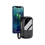 Baseus Qpow Pro Digital Display 20W Quick Charge 10000mAh Power Bank with Lightning Cable - Image 2