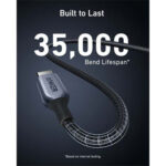 Anker 765 USB-C to USB-C 140W Nylon Cable - Image 3