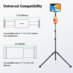UGREEN 15647 2-in-1 Tablet & Phone Adjustable Tripod Stand - Image 5