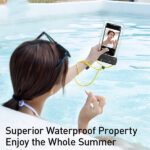 Baseus AquaGlide IPX-8 Mobile Phone Waterproof Bag With Slide Lock - Image 6