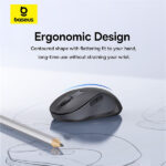 Baseus F02 Ergonomic Bluetooth + 2.4G Wireless Mouse - Image 8