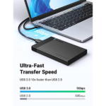 UGREEN 30848 USB 3.0 to Sata III External Hard Drive Enclosure - Image 2