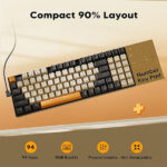 Redragon Kitava K636 RGB Mechanical Wired Gaming Keyboard - Image 4