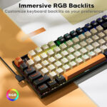 Redragon Kitava K636 RGB Mechanical Wired Gaming Keyboard - Image 3