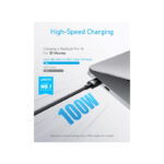 Anker 333 100W Braided USB-C to USB-C Cable - Image 2