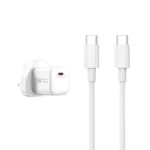 WIWU WI-U006 Nano 30W GaN PD Charger with USB-C to USB-C Cable - Image 3