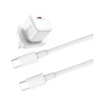 WIWU WI-U006 Nano 30W GaN PD Charger with USB-C to USB-C Cable