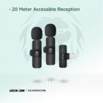 Green Lion 3 in 1 Wireless Microphone - Image 3
