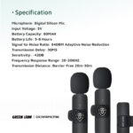 Green Lion 3 in 1 Wireless Microphone - Image 6