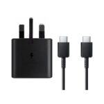 Samsung 25W UK 3 Pin USB-C Adapter with Type-C to Type-C Cable