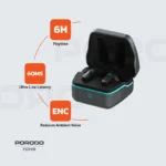 Porodo Gaming Ultra Low-Latency Gaming Earbuds - Image 3